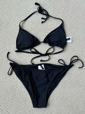 J Crew Black Bikinis